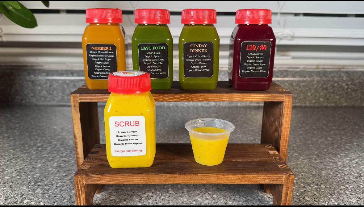 LEMON GINGER TURMERIC SHOTS