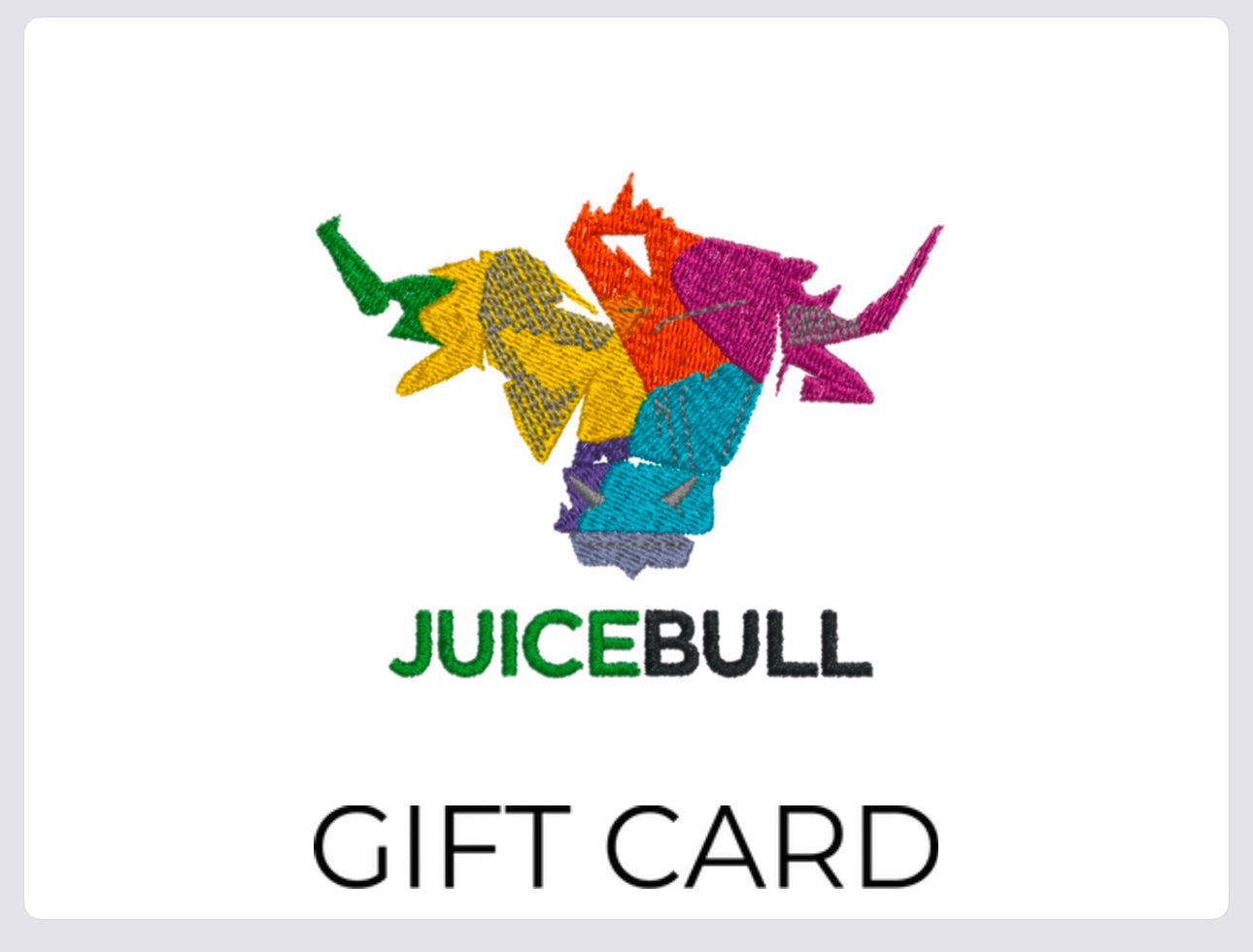 JUICEBULL GIFT CARD
